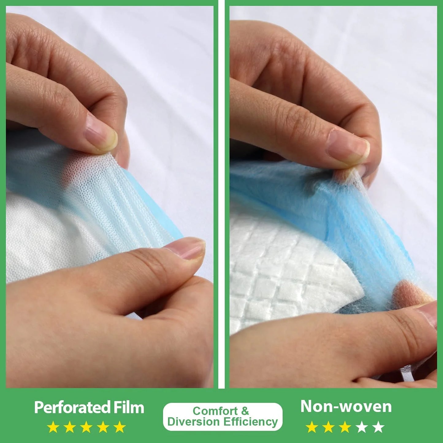 100 Pieces Puppy Pee Pads Dog Potty Training Pads Disposable Super Absorbent Leak-Proof 22" X 22"