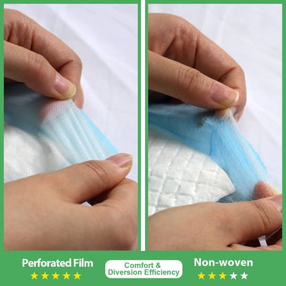 100 Pieces Puppy Pee Pads Dog Potty Training Pads Disposable Super Absorbent Leak-Proof 22" X 22"
