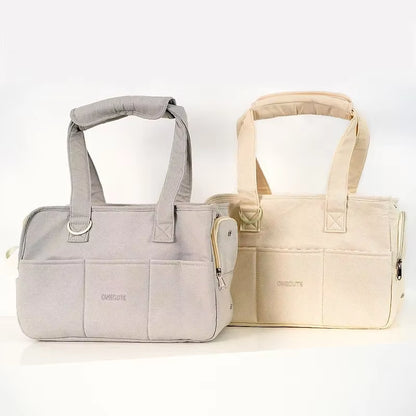 Portable Pet Carrier Bag Puppy Dog Messenger Shoulder Bags Mat Breathable Load without Mat Outdoor Transport Bag