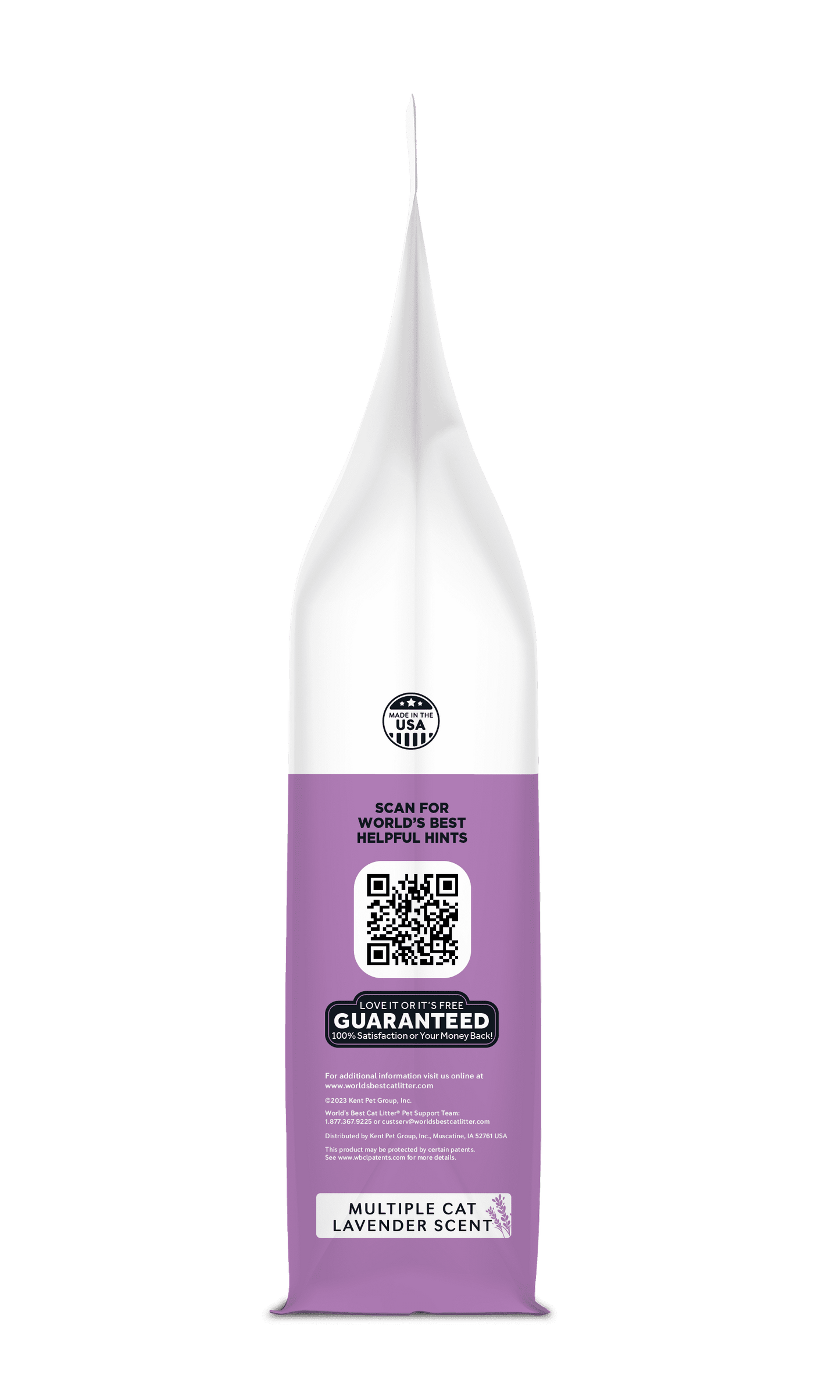Lavender Scented Cat Litter | Flushable | 99% Dust Free | Clumping | 28 Lb